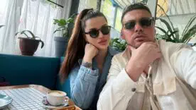 Артем Мілевський зі своєю дівчиною