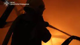 Последствия атаки Кривого Рога/Фото: ГСЧС