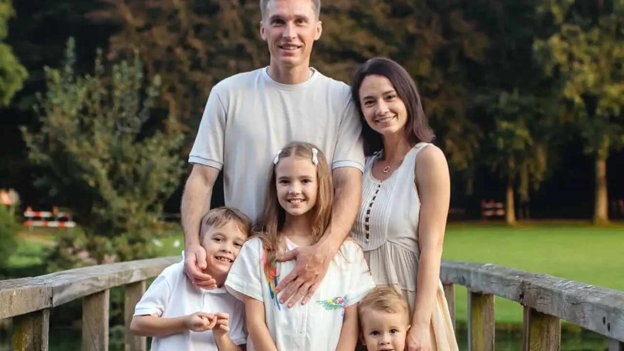 Сергій Сидорчук з родиною