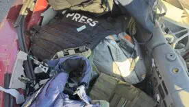 Загинули журналістка телеканалу «Freedom» Олена Губанова та оператор Євген Кармазін