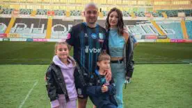 Ярослав Ракицький з родиною