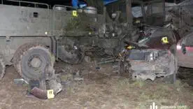 На Львівщині загинули четверо військових: авто вилетіло з дороги й зіткнулося з вантажівкою