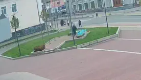 Пройшовся по прапорцях загиблих: у Білій Церкві шукають чоловіка з відео