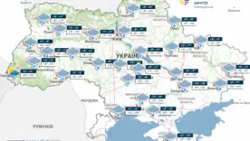 Погода на 10-11 листопада в Україні: де очікувати помірні дощі та зливи