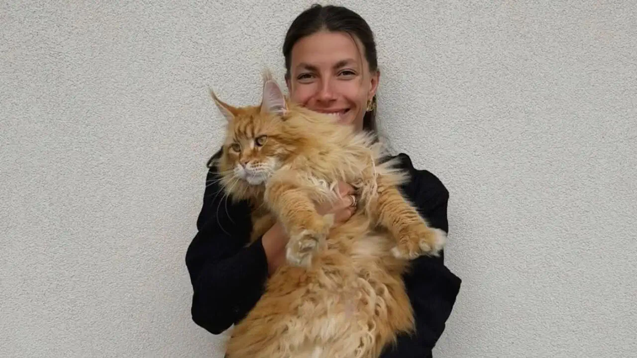 Марина Бех с котом