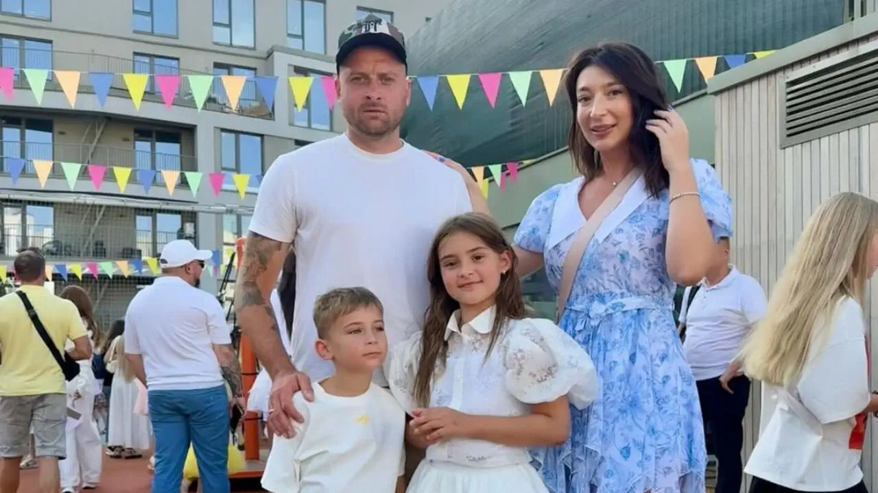 Ярослав Ракицький з родиною