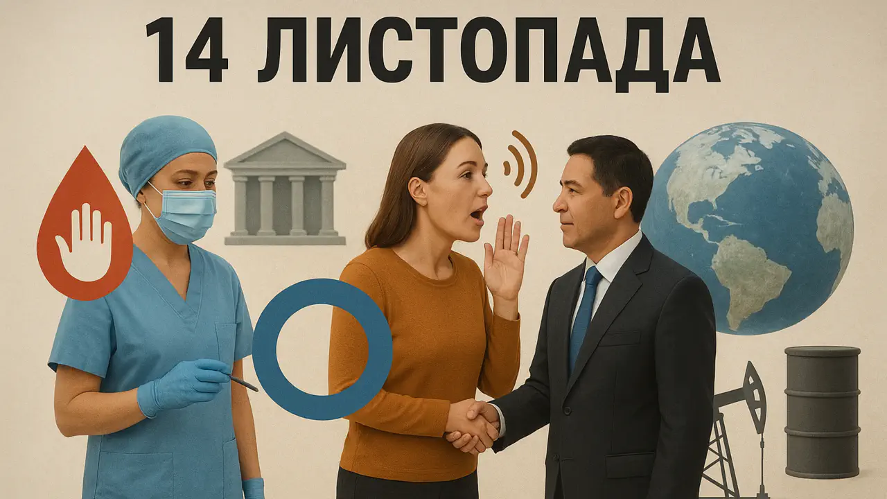 Чим увійшло в історію 14 листопада, та яке небезпечне захворювання відзначає свій день