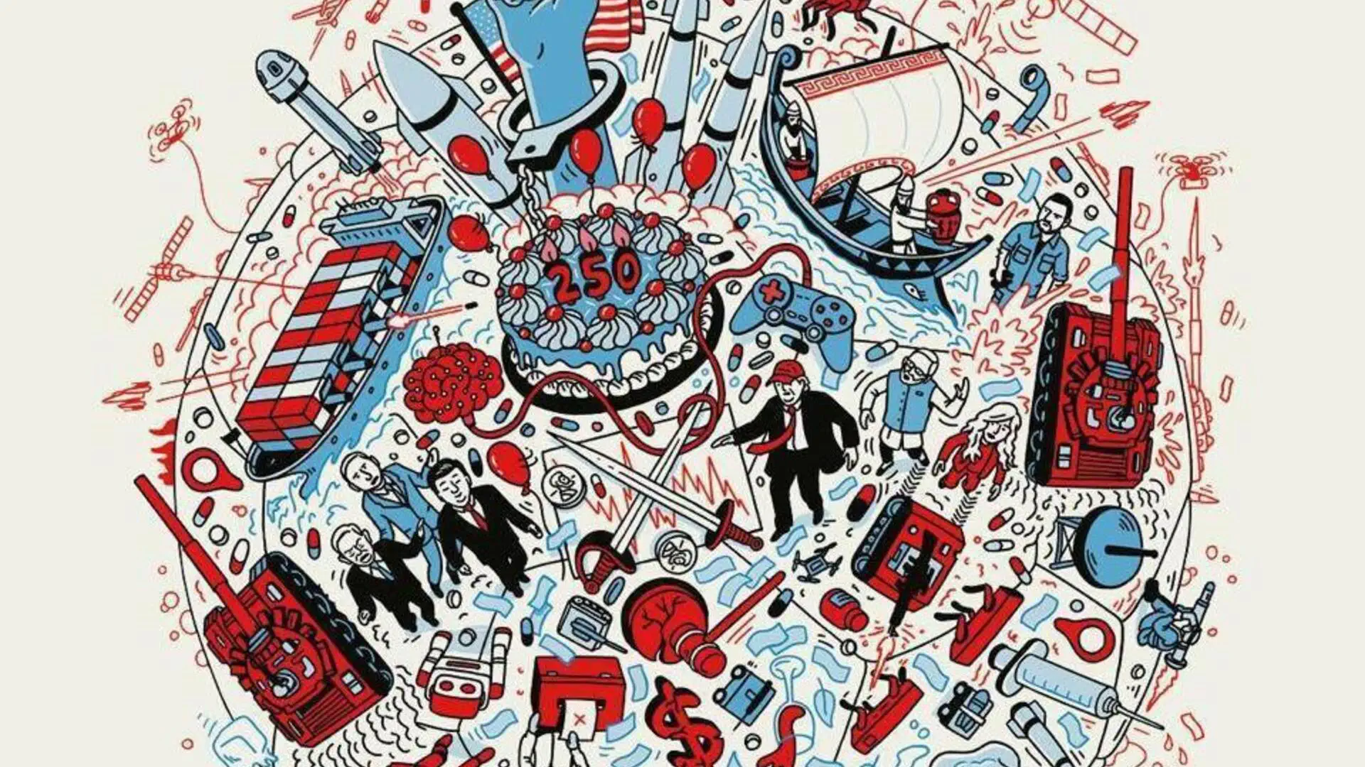 Обложка-ребус The Economist: Зеленский, войны, ИИ и 