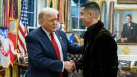 Кріштіану Роналду та Дональд Трамп