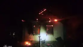 Наслідки атаки Дніпропетровщини/Фото: ДСНС
