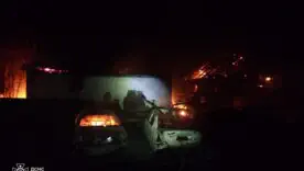 Наслідки атаки Дніпропетровщини/Фото: ДСНС