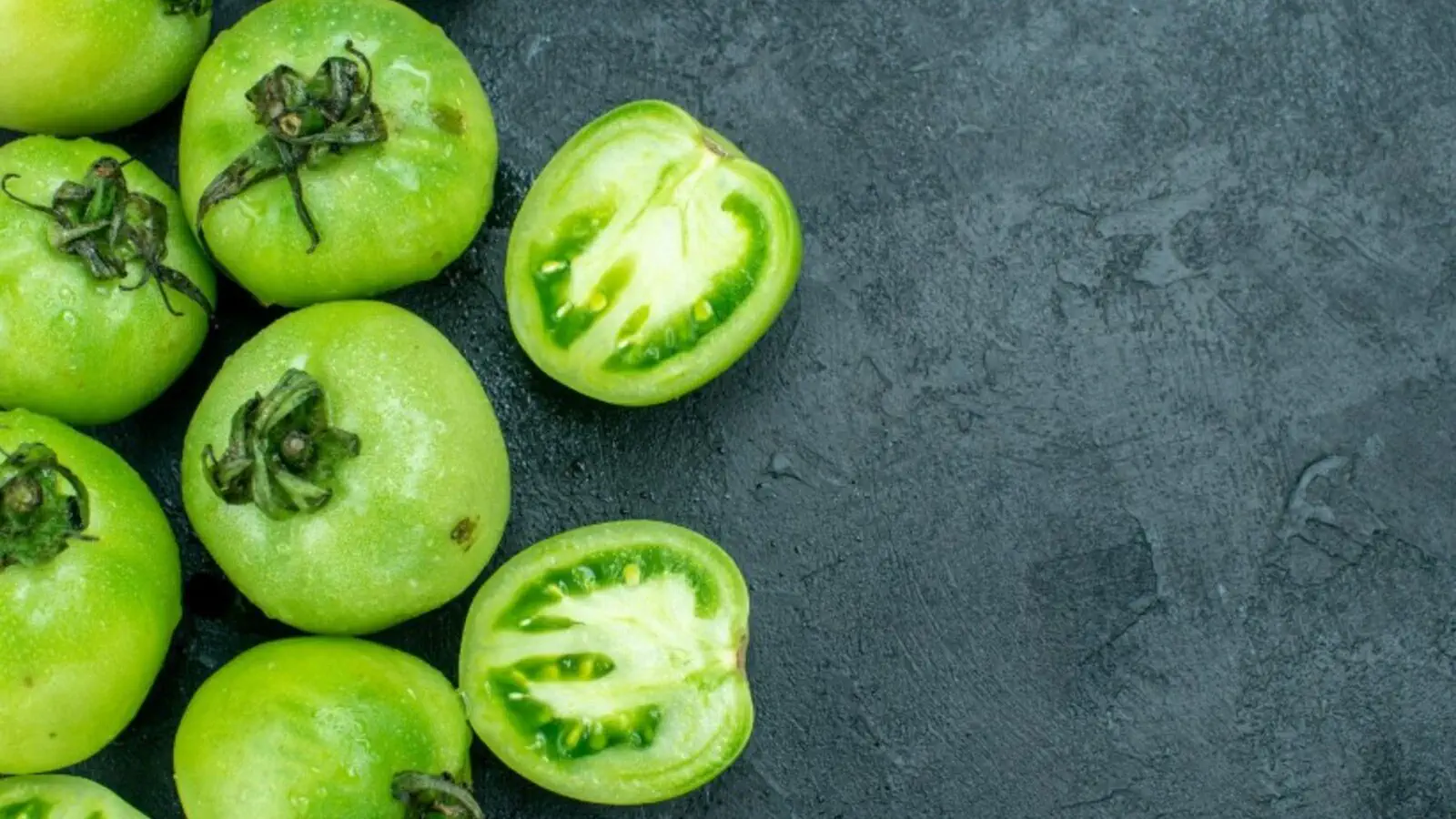 Жареные зеленые помидоры