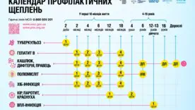 Комбинированные вакцины и меньше визитов: какие изменения ждут украинцев в графике прививок с 2026 