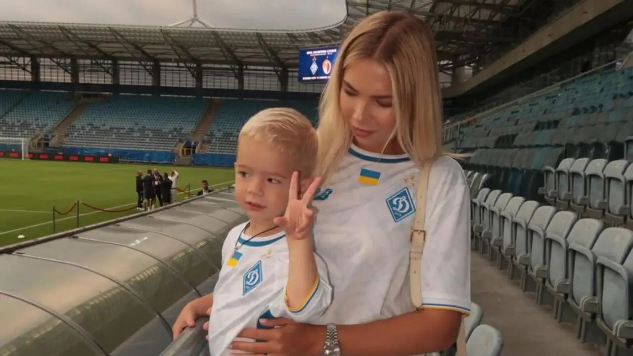 Карина Тымчик с сыном