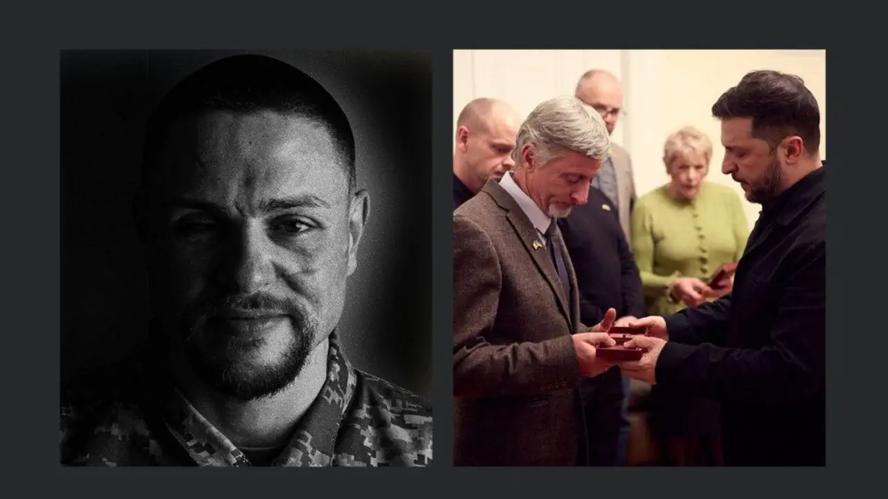 Доброволец из Ирландии погиб под Волчанском: родным Роберта Дигана вручили государственную награду