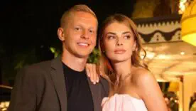 Александр Зинченко с женой