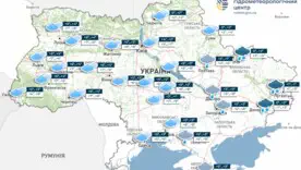 В Украину приходят дожди, на востоке и северо-востоке – дожди с мокрым снегом, сообщает Укргидрометцентр