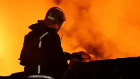 Очередная вражеская атака по Одесской области/Фото: ГСЧС