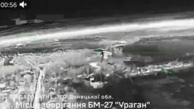 Супутникові знімки свідчать, що атака дроном на російський підводний човен спричинила вибух біля причалу