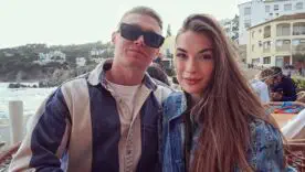 Виктор Цыганков с женой