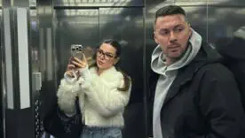 Артём Милевский с девушкой