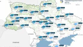 Мокрий сніг очікується в Україні у вівторок, напередодні Різдва різко похолодає, без опадів, інформує Укргідрометцентр