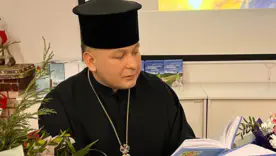"Прощайте, дорога родино": відомий священик Олексій Філюк отримав повістку після похорону воїна
