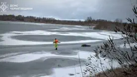 Чернігівщина чоловік провалився під лід 