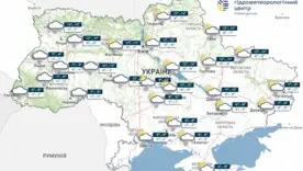 Первый день 2026 года в Украине будет морозным, без существенных осадков, сообщает Укргидрометцентр