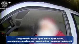 Нетверезий Санта у Рівному: патрульні зупинили «п’яного водія» у новорічну ніч