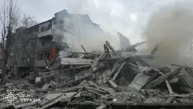П’ятиповерхівку стерто в порох: Росія вдарила ракетами по сплячих людях у житловій забудові Харкова