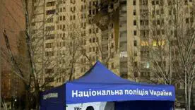 Последствия атаки Киева/Фото: Полиция Киева