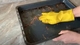 как быстро почистить деко 