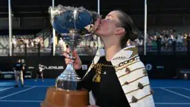 Элина Свитолина на турнире в Окленде