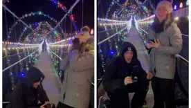 Чоловік поборов страх висоти, щоб освідчитися на мосту, але впустив обручку в прірву