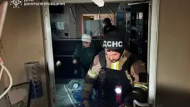 Наслідки атаки Дніпропетровщини/Фото: ДСНС