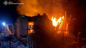 Наслідки атаки Дніпропетровщини/Фото: ДСНС