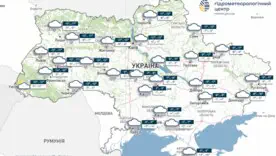 В Україні трохи теплішатиме, подекуди невеликий, часом помірний сніг, інформує УкрГМЦ