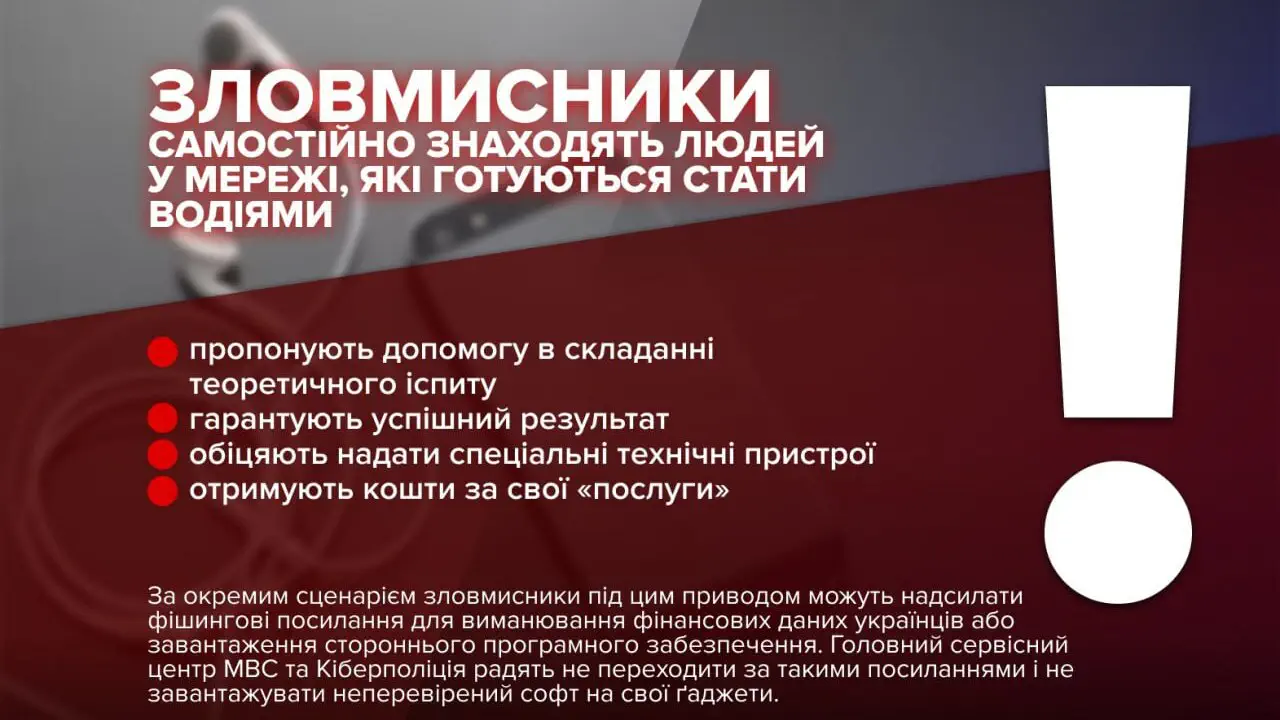 "Гарантований" іспит за гроші: як шахраї наживаються на майбутніх водіях