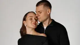Микола Михайленко з дружиною