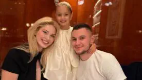 Олександр Зубков з родиною