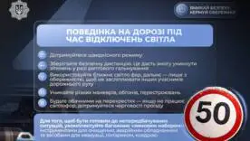Кермуй відповідально, дотримуйся правил дорожнього руху. Вмикай безпеку!