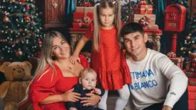 Руслан Маліновський з родиною