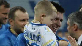 Олександр Піхальонок з сином