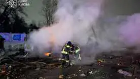 Последствия атаки Киева/Фото: ГСЧС