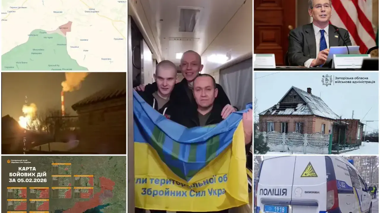 Утро 6 февраля: 116 героев возвращаются домой, блэкаут в Белгороде и трагедия в Запорожье
