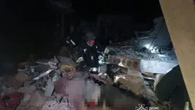 Последствия атаки Днепропетровской области/Фото: ГСЧС