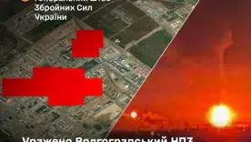 Ночная атака на врага: горит нефтеперерабатывающий завод в России и техника захватчиков на ВОТ