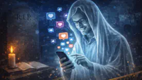 Коли навіть після смерті не можеш вийти з Facebook: Meta отримала патент на цифрових зомбі