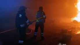 Наслідки атаки Дніпропетровської області/Фото: ДСНС